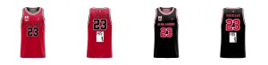Chicago Inspired Core Reversible Basketball Singlet Design Your Own Custom