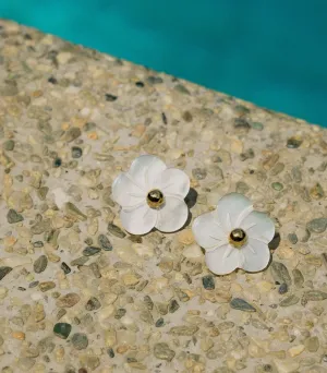 Chuchi Earrings in Mother of Pearl