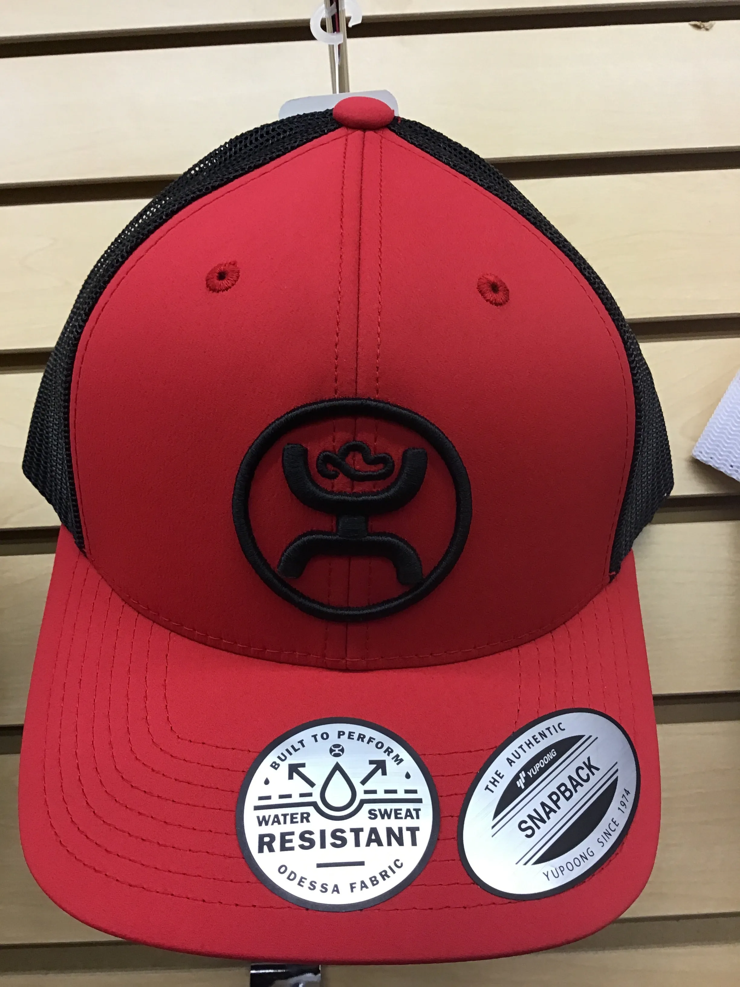 CL2009T-RDBK Cap - Hooey O Classic Trucker Rd/Blk/Snap Back
