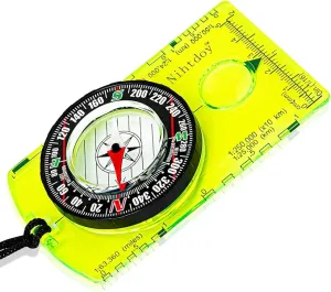 Compass Magnetic Compass for Hiking Survival, Backpacking Navigation Professional, Precise and Confident Navigation Advanced Scout Compass Camping Navigation - Boy Scout Compass for Kids