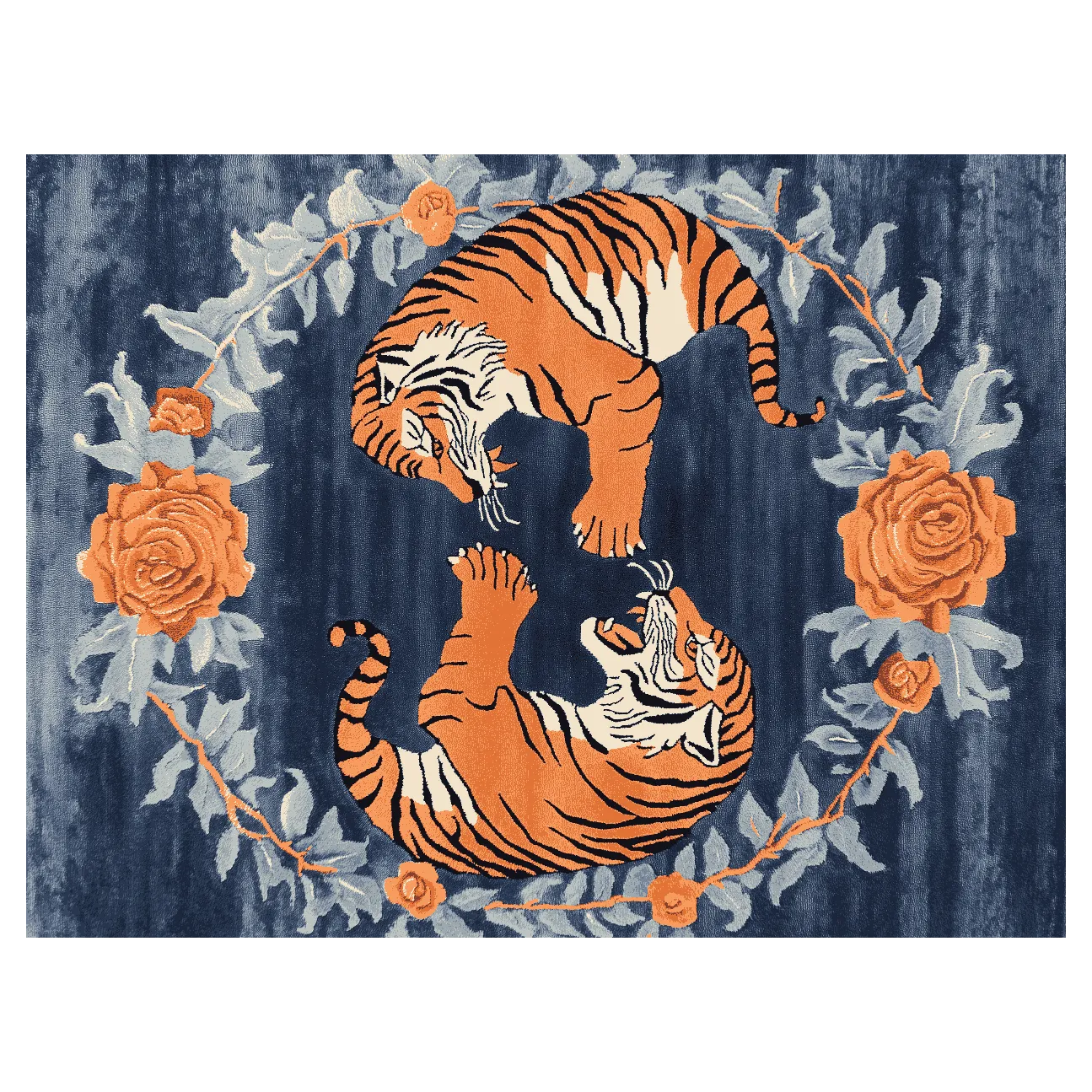 Dance of the Wild Hand Tufted Rug