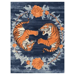 Dance of the Wild Hand Tufted Rug
