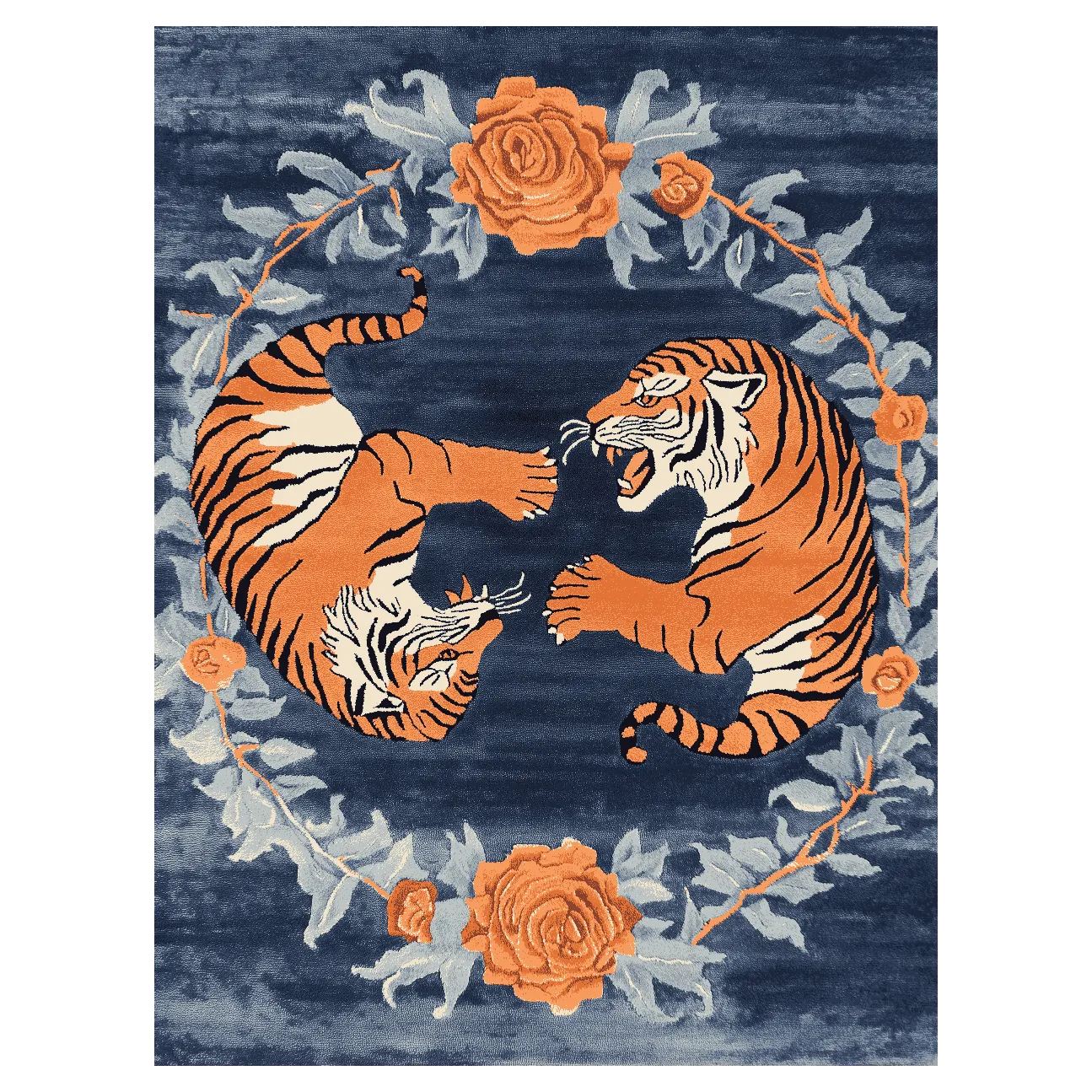 Dance of the Wild Hand Tufted Rug