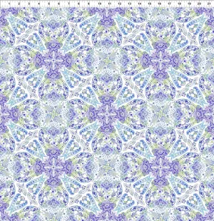 Daydreams by Jason Yenter for In the Beginning - Elegance Blue by the yard 3585
