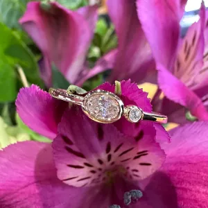 Diamond Duo 14K Yellow Gold Ring KAS D4905YG