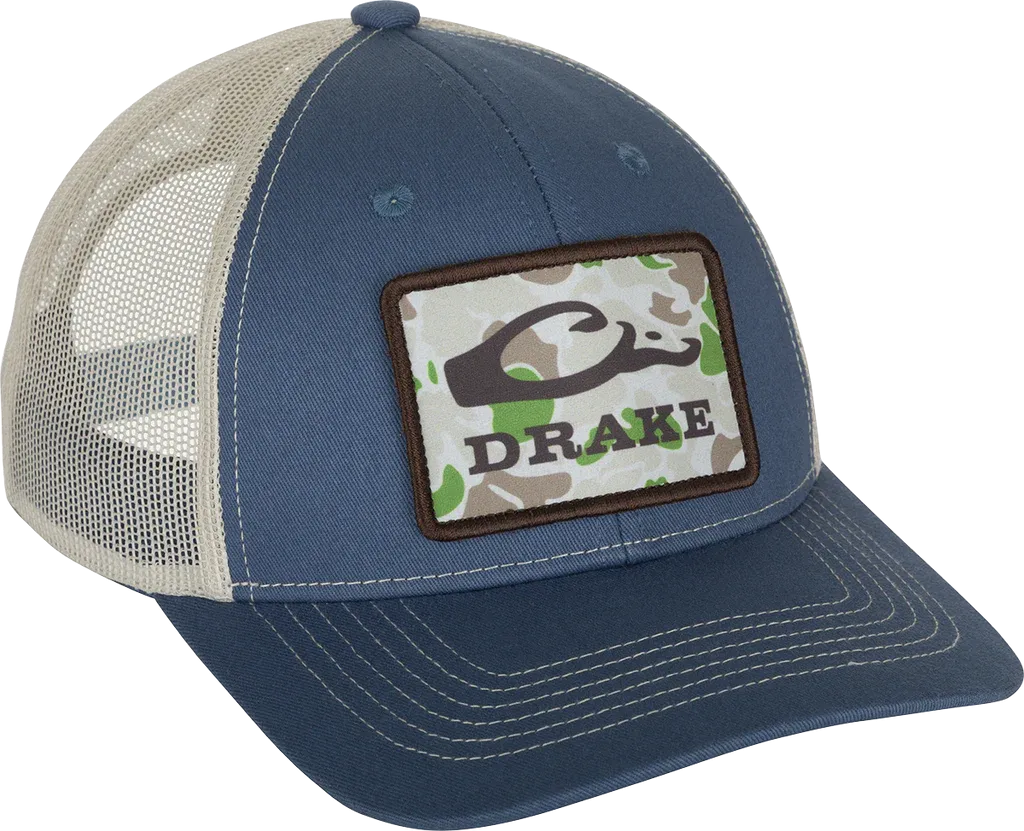 DRAKE OLD SCHOOL PATCH  MESH BACK CAP
