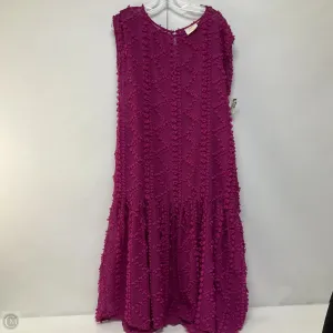 Dress Casual Maxi By Maeve In Pink, Size: L