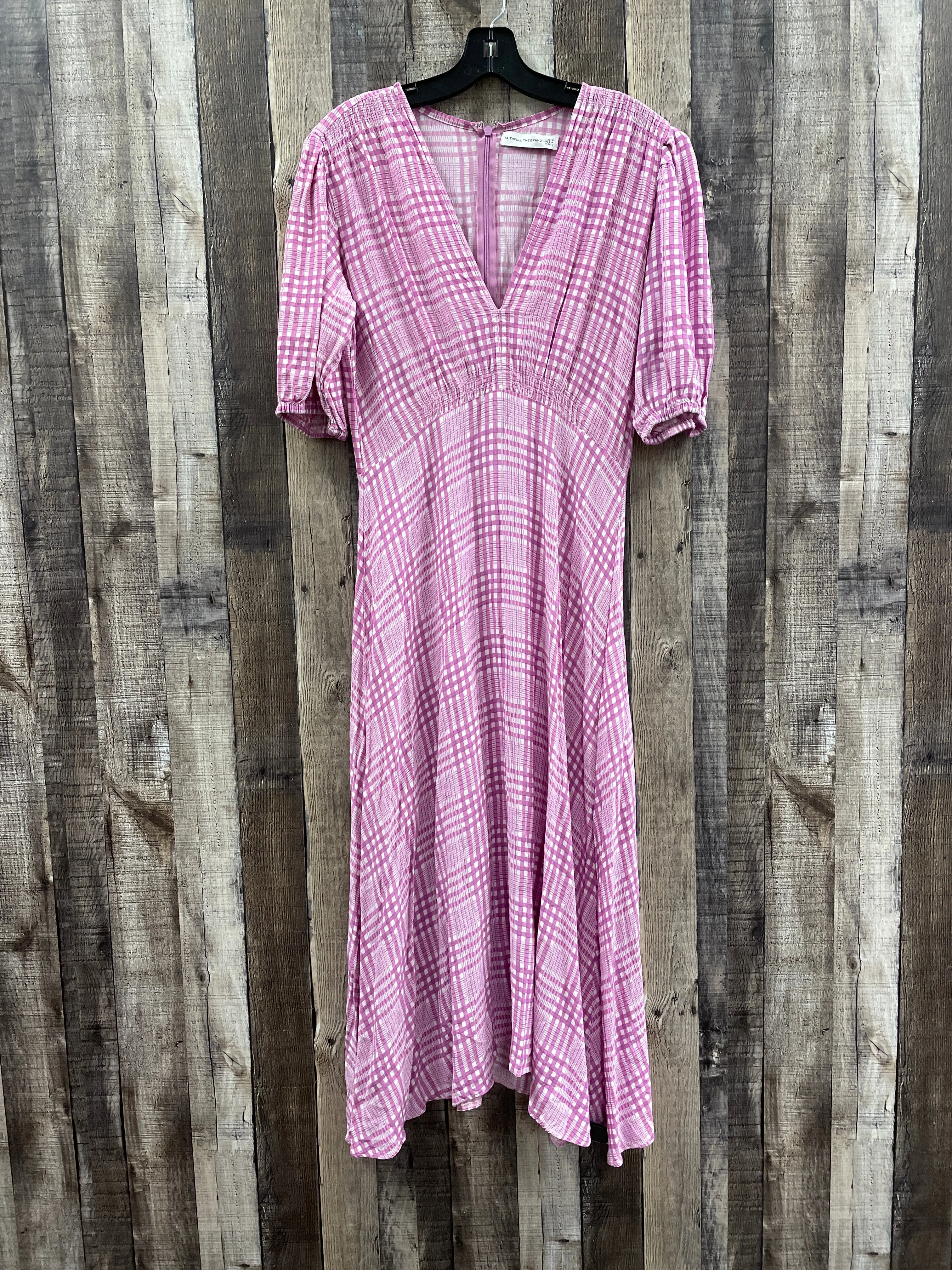 Dress Casual Midi By Faithfull The Brand  Size: L