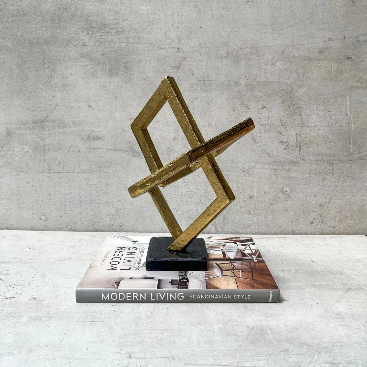Edit House & Home-Home Artisan Jules Modern Art Metal Sculpture