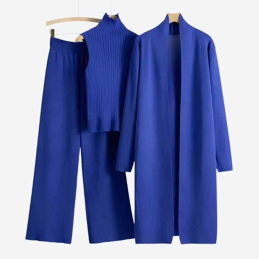 Elegant Three-Piece Lounge Wear Sets
