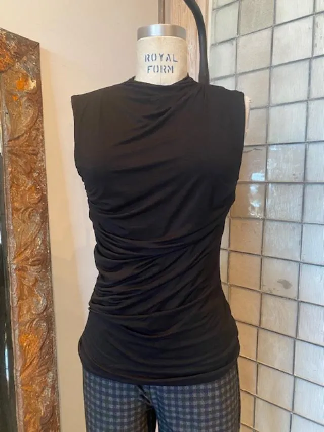 Enza Costa Sleeveless Twist Top