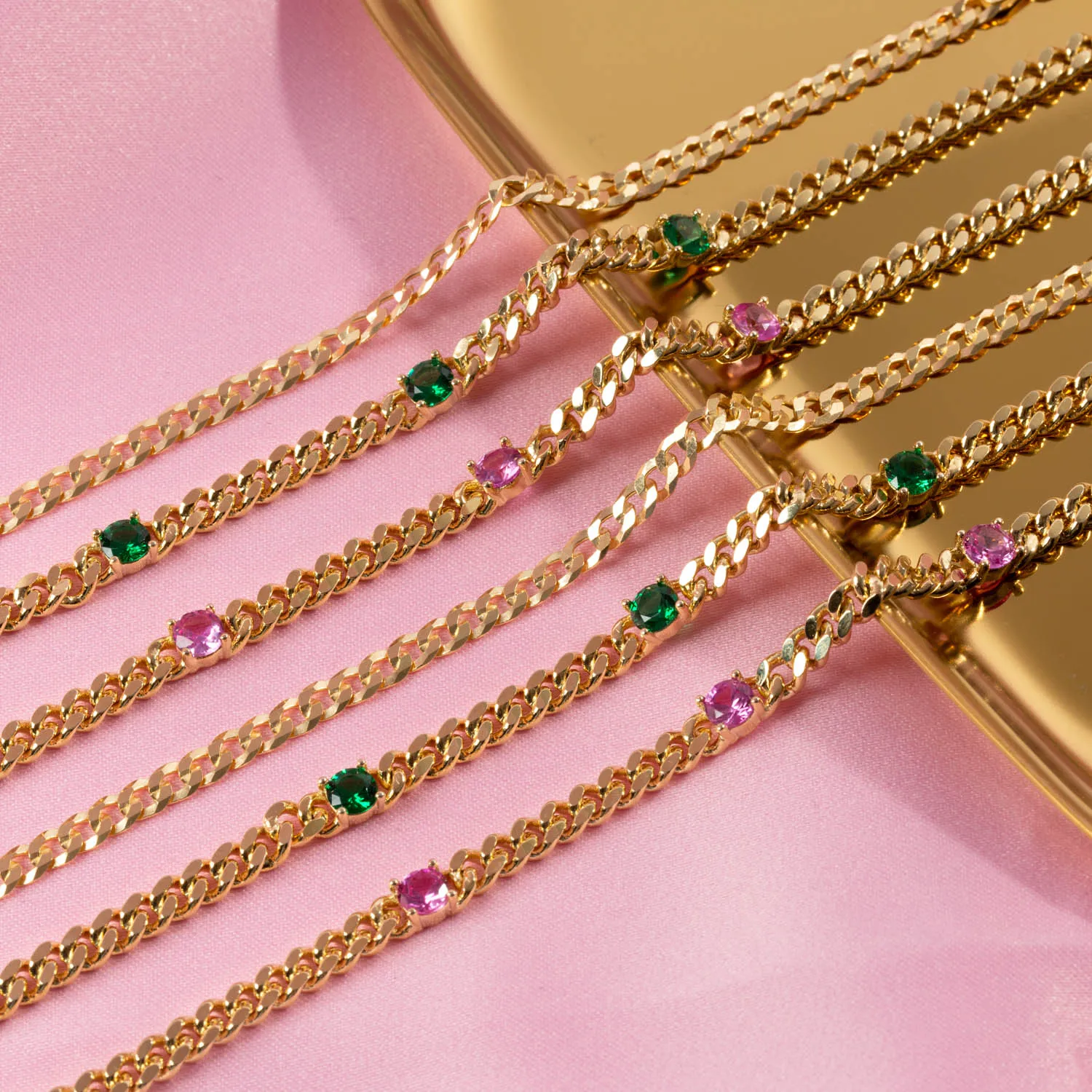 Extra Flat Cuban Chain Necklace