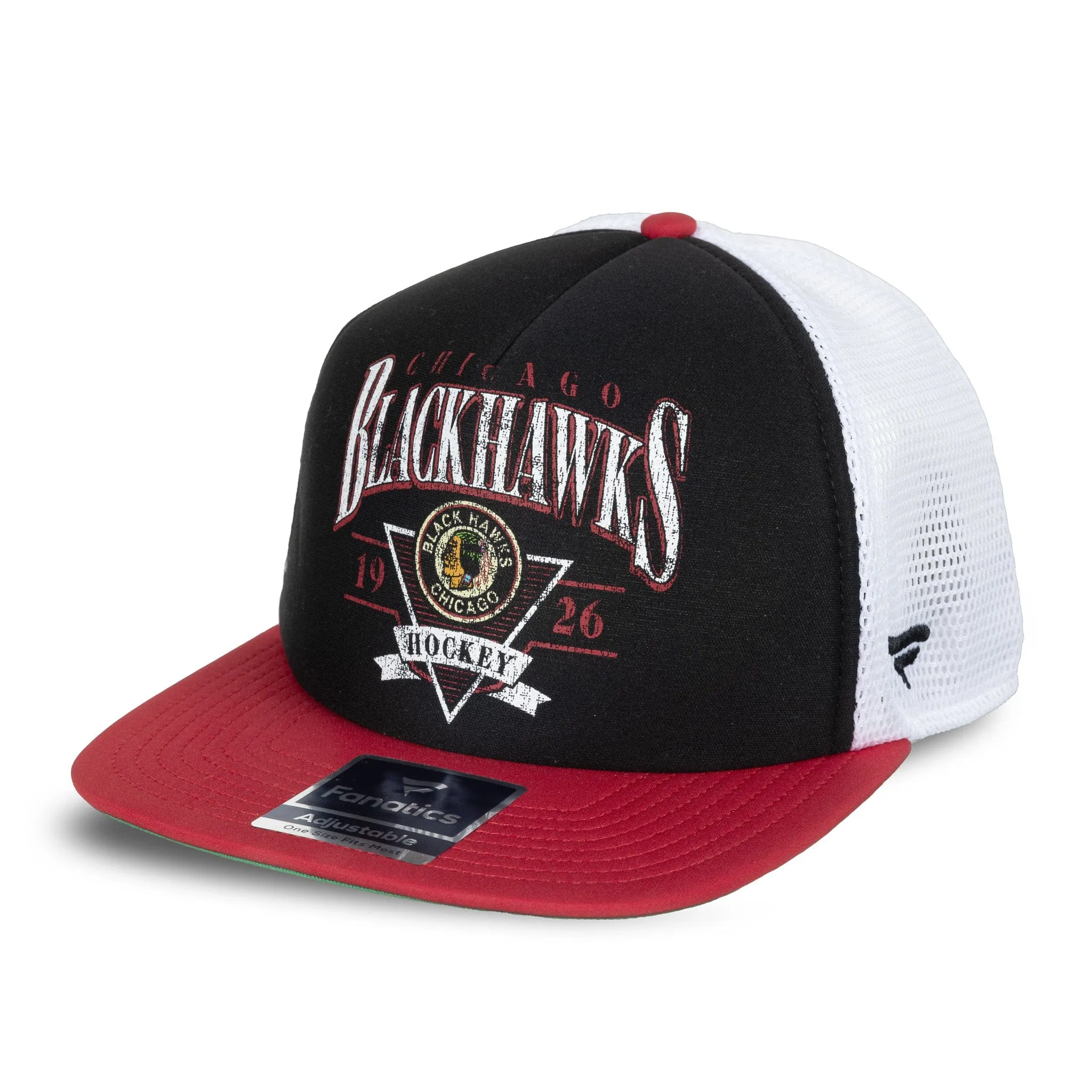 Fanatics True Classic Foam Front Trucker Hat - Chicago Blackhawks