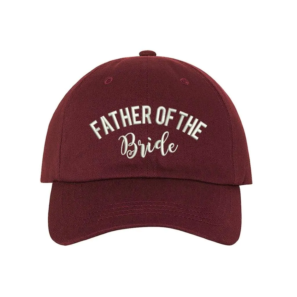 Father of the Bride Embroidered Baseball Hat