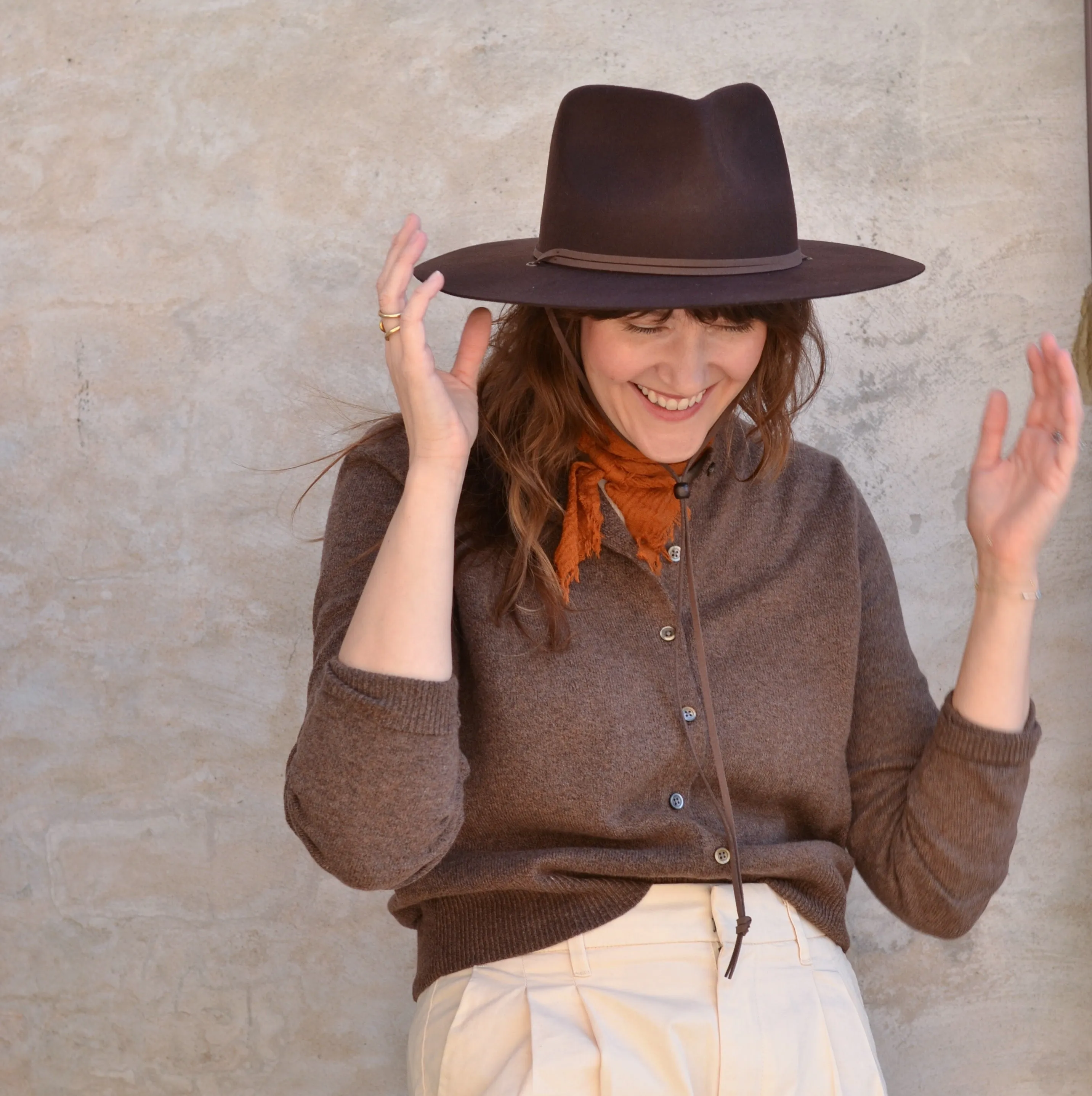Felted Wool Hat  |  The Lilly
