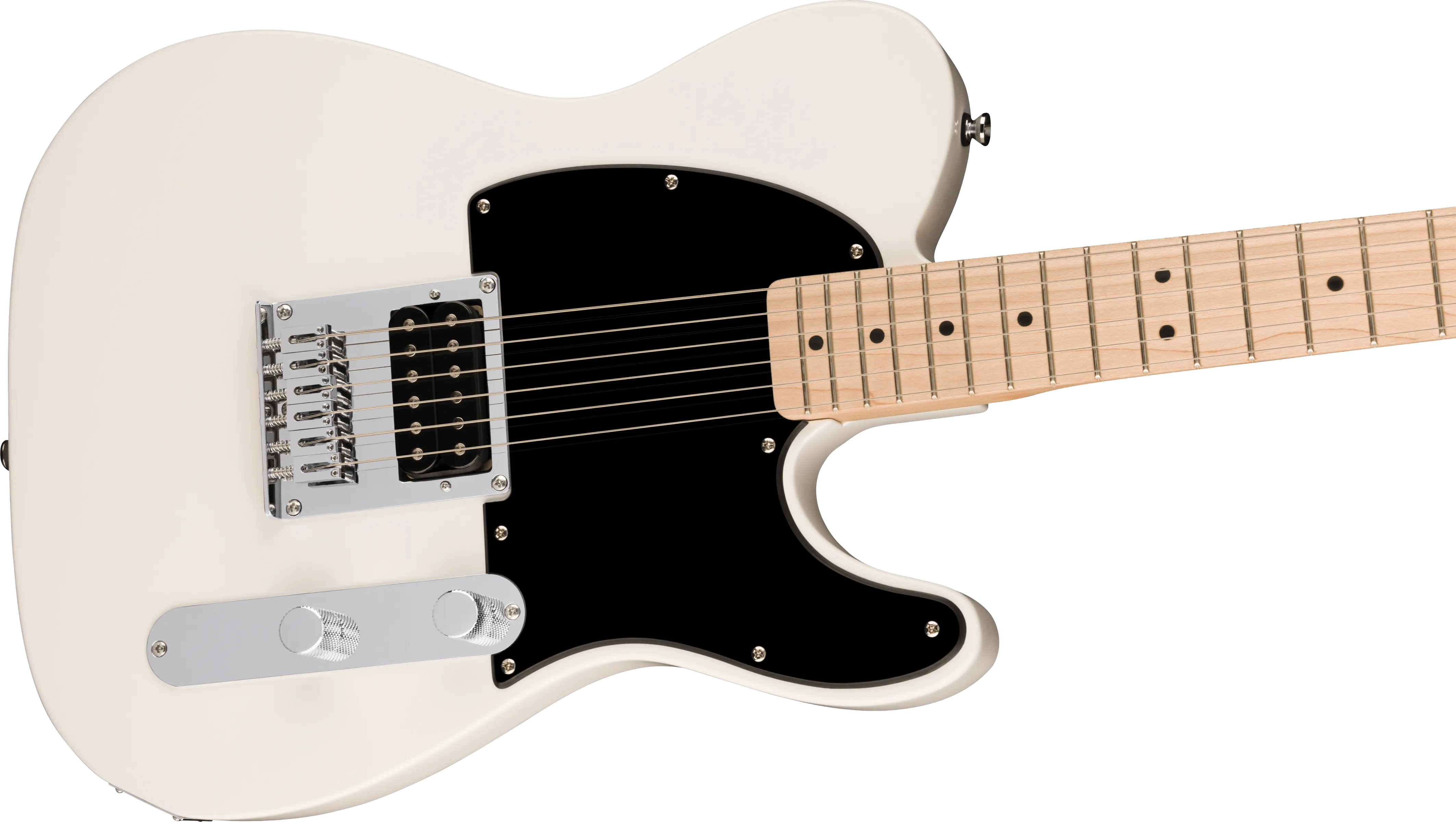 Fender Squier Sonic™ Esquire® H, Maple Fingerboard, Black Pickguard, Arctic White
