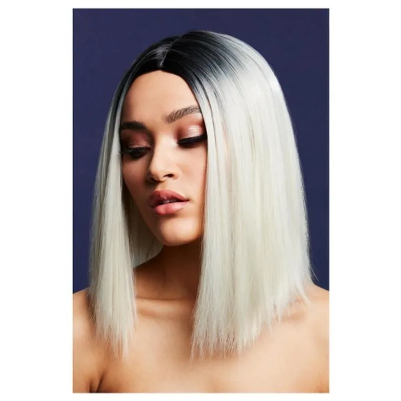 Fever Kylie Wig, Two Toned Blend, Ice Blonde