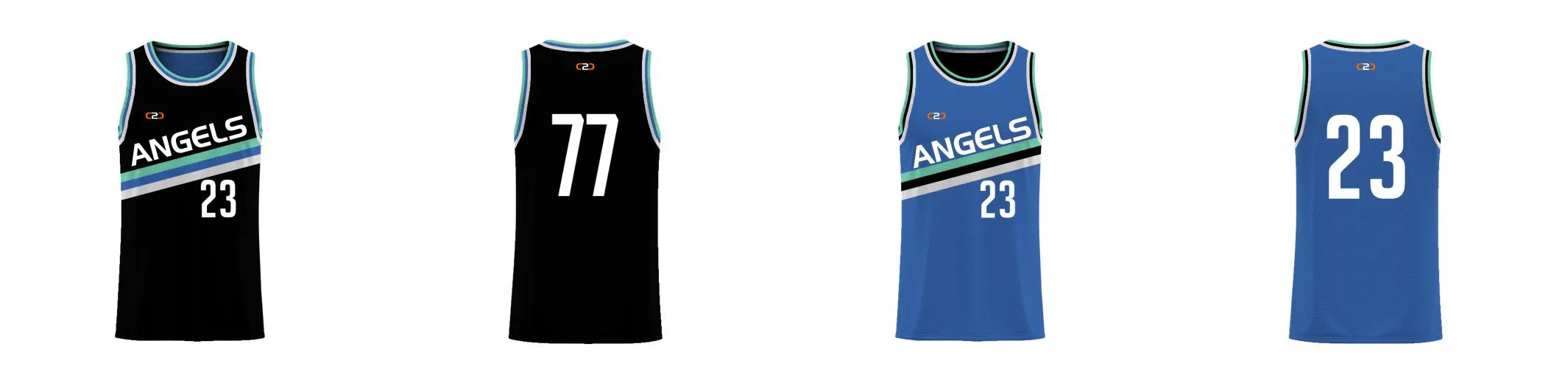 FIESTA Core Reversible Basketball Singlet Design Your Own