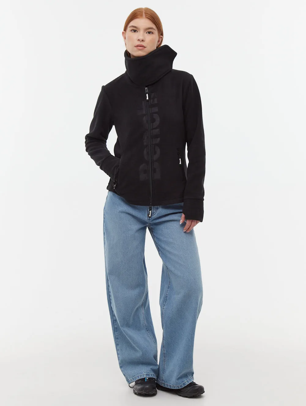 Finish Microfleece Funnel Neck Zip-Up