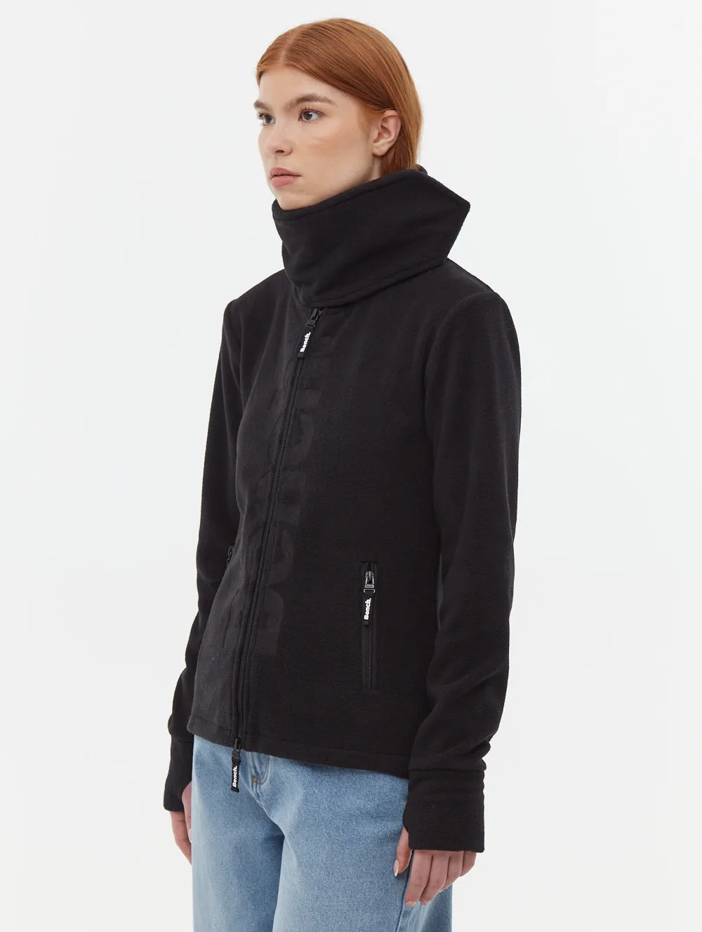 Finish Microfleece Funnel Neck Zip-Up