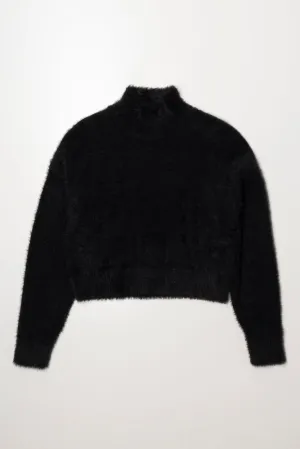 Fluffy Jersey Black