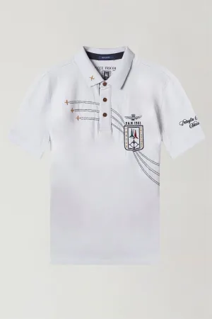 Frecce Tricolori embroidered polo