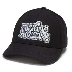 Fucking Awesome - PBS Logo Snapback Black