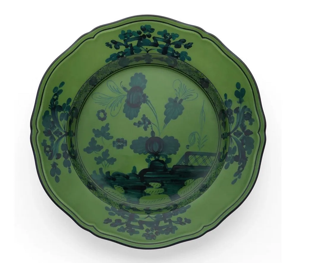 Ginori Dinner Plate Oriente Italiano  Malachite