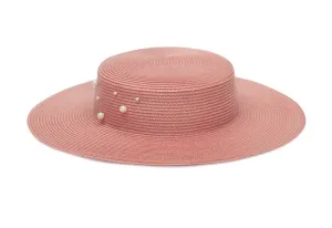 GOLDA BOATER BLUSH