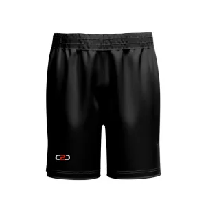 Grind HP Split Shorts Above Knee Black