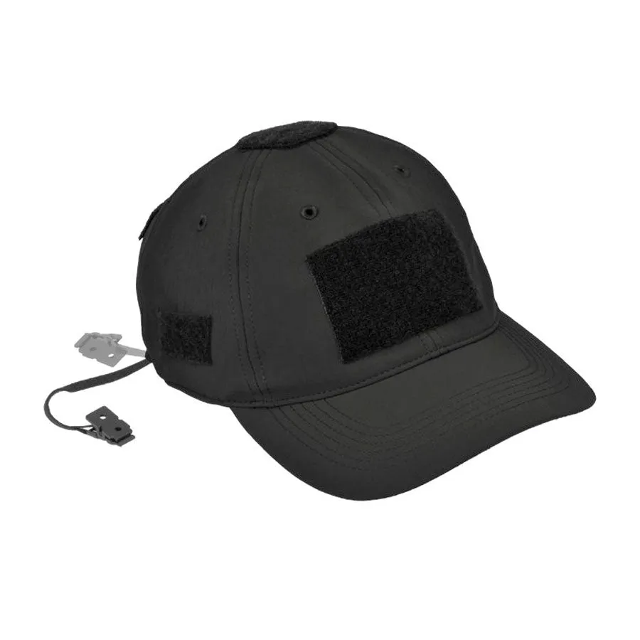 Hazard 4 PMC Cotton Modular Contractor Ball Cap with Velcro Black