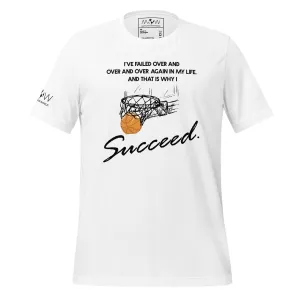 I Succeed Basketball Net Men's T-Shirt