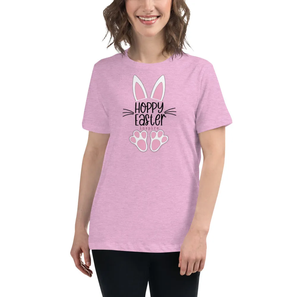 inspire Hoppy Easter Women's Relaxed T-Shirt