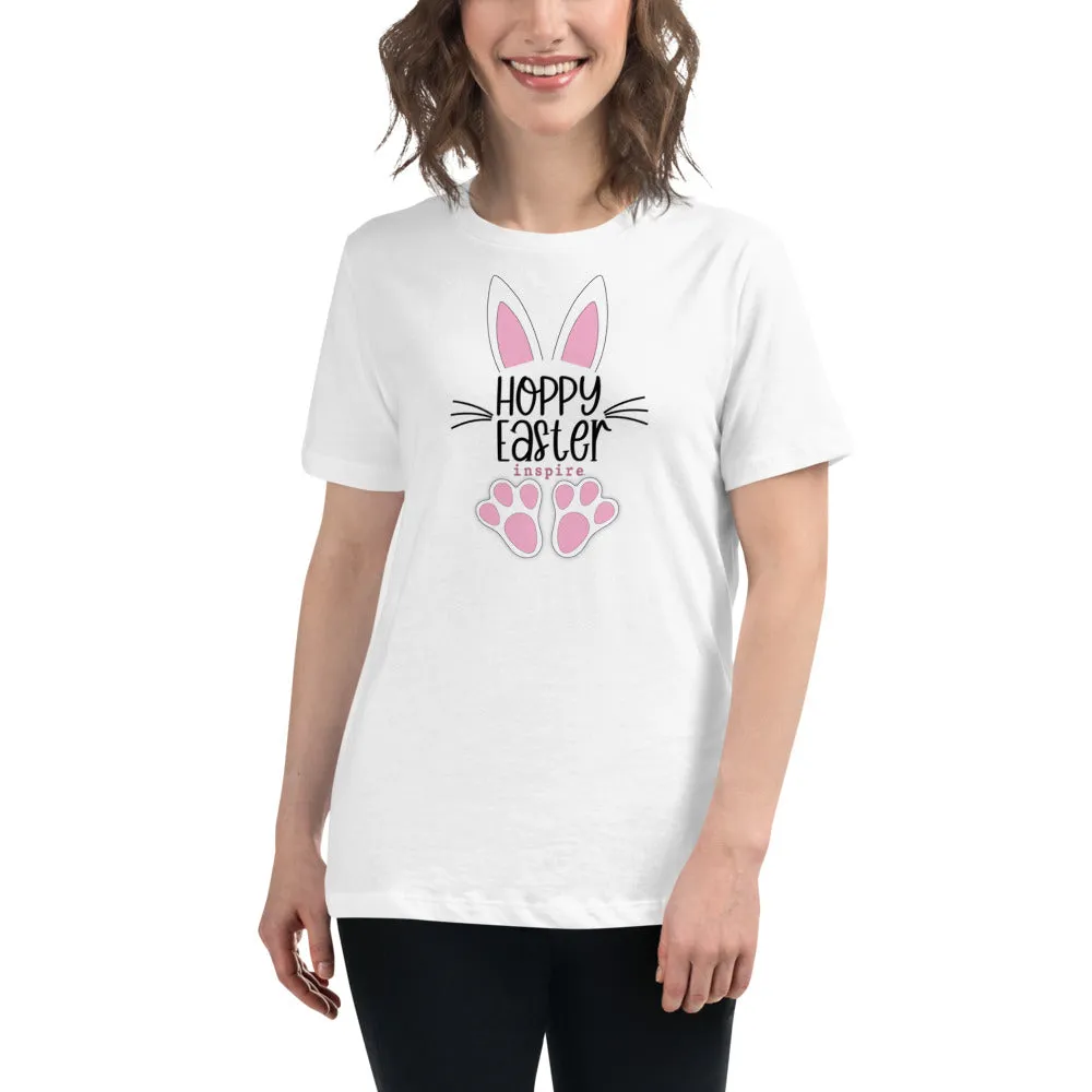 inspire Hoppy Easter Women's Relaxed T-Shirt