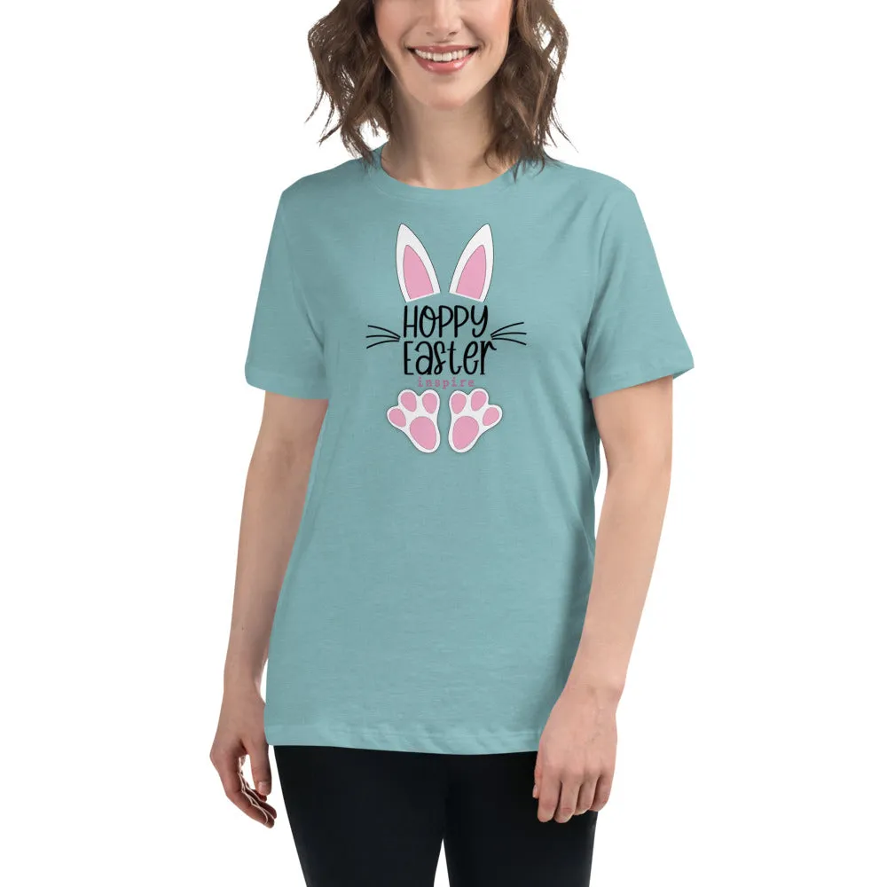 inspire Hoppy Easter Women's Relaxed T-Shirt