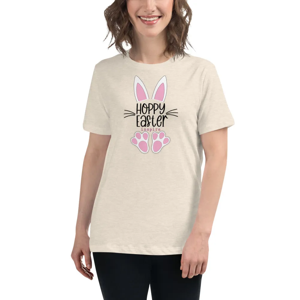 inspire Hoppy Easter Women's Relaxed T-Shirt