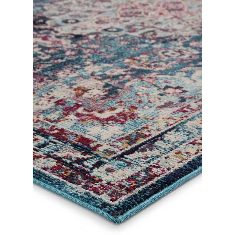 Jaipur Peridot Rugs - Colonial Blue/Dark Sapphire