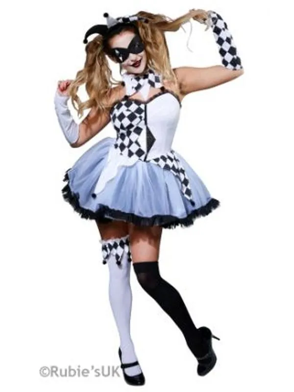 Jesterella Costume Size M