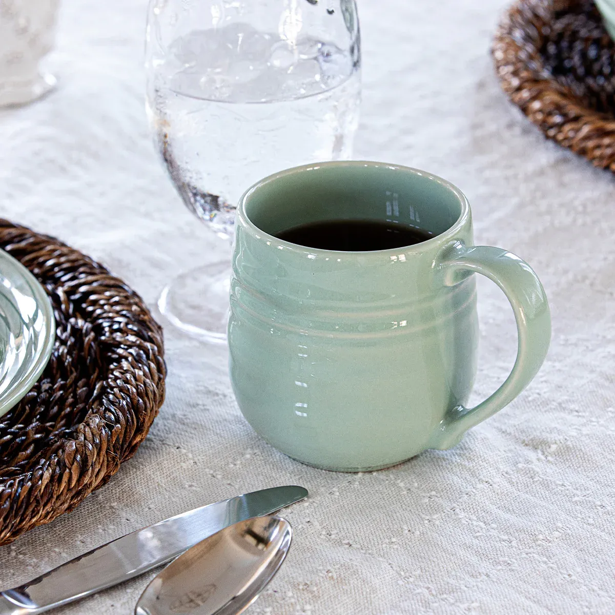 Juliska Bilbao Coffee Cup Sage