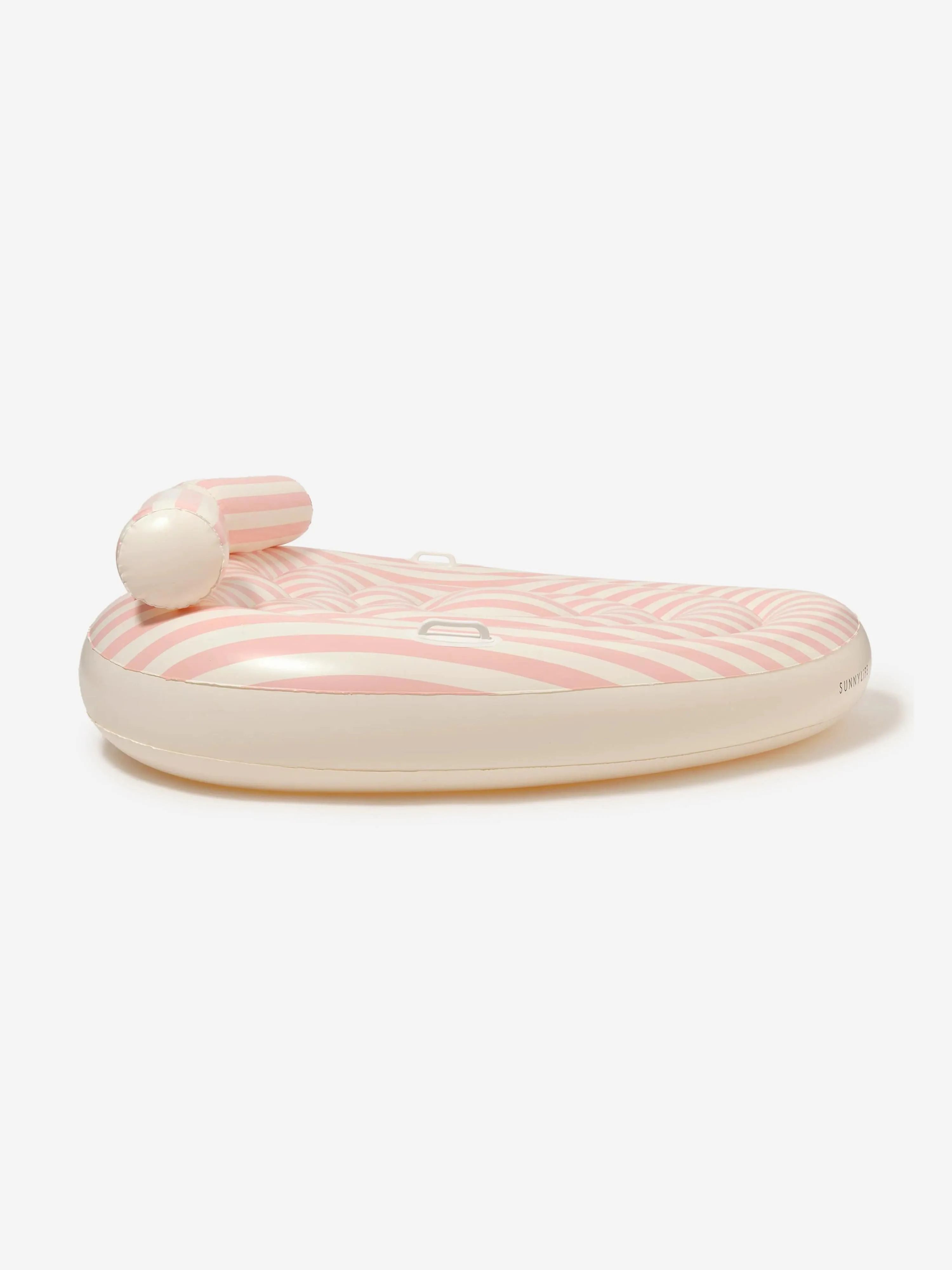 Kids Striped Twin Heart Lie-On Stole My Heart in Pink (160cm)