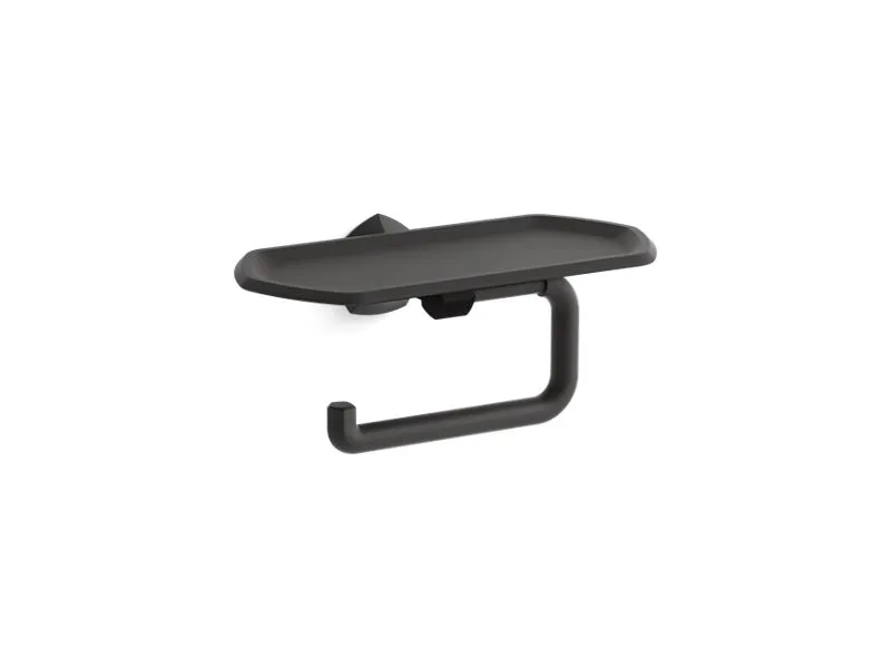 KOHLER 27128 Occasion Toilet paper holder with tray
