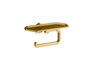 KOHLER 27128 Occasion Toilet paper holder with tray