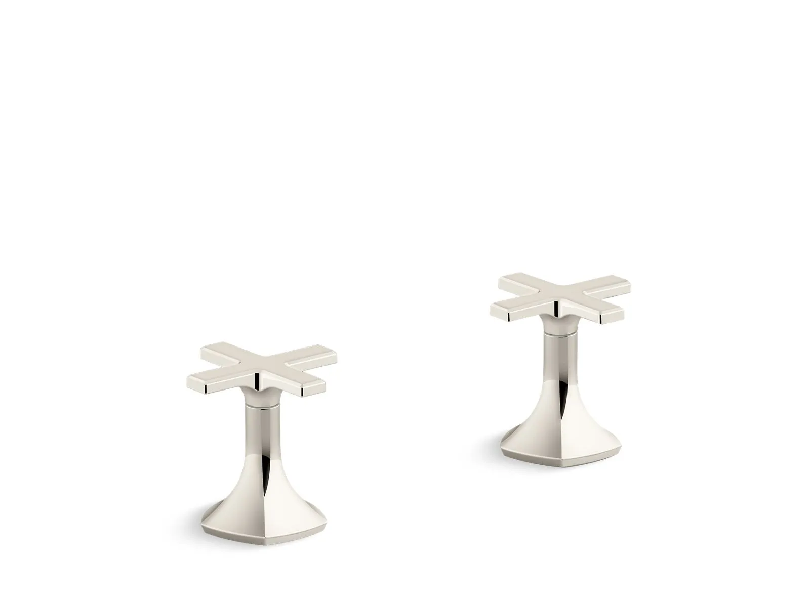 KOHLER K-27018-3 Occasion Deck-mount bath faucet handles with Cross design