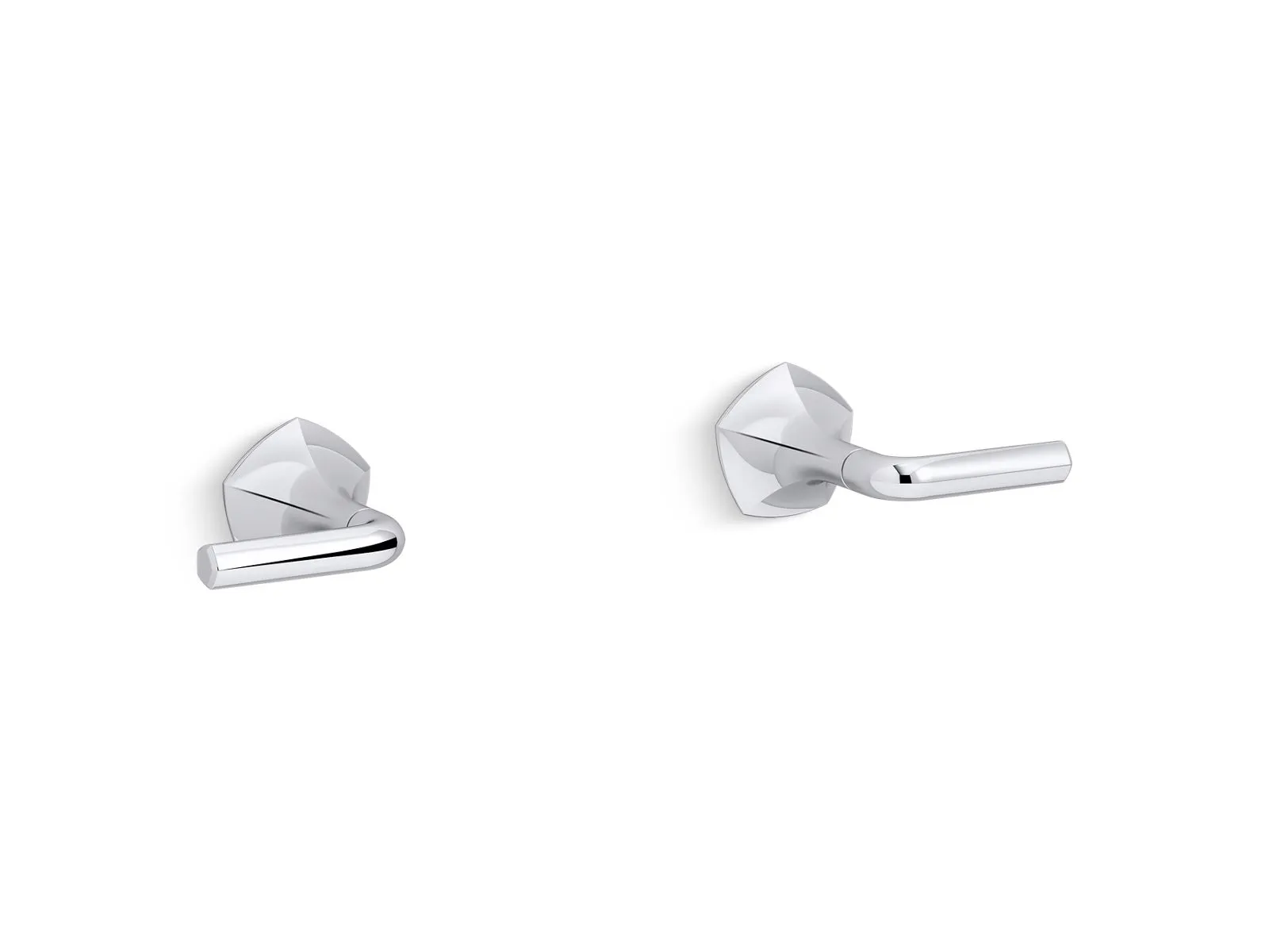 KOHLER K-T27013-4 Occasion Wall-mount bathroom sink faucet Lever handle trim, 1.2 gpm
