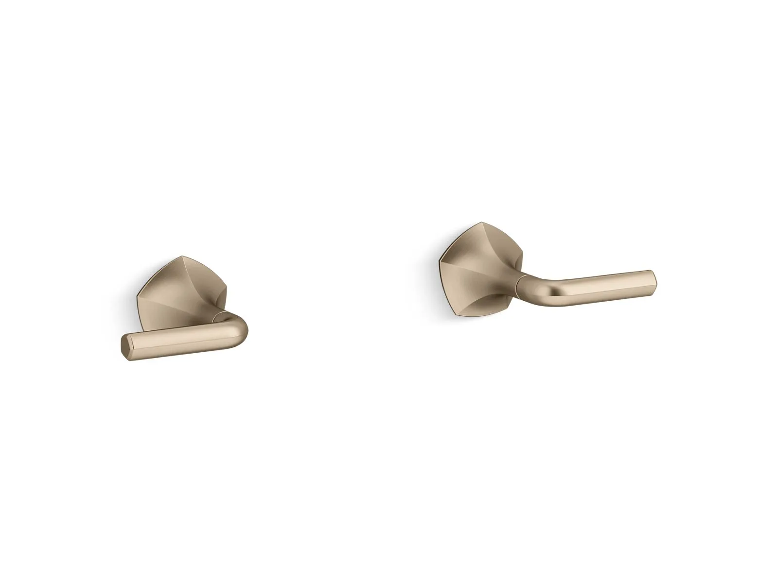 KOHLER K-T27013-4 Occasion Wall-mount bathroom sink faucet Lever handle trim, 1.2 gpm