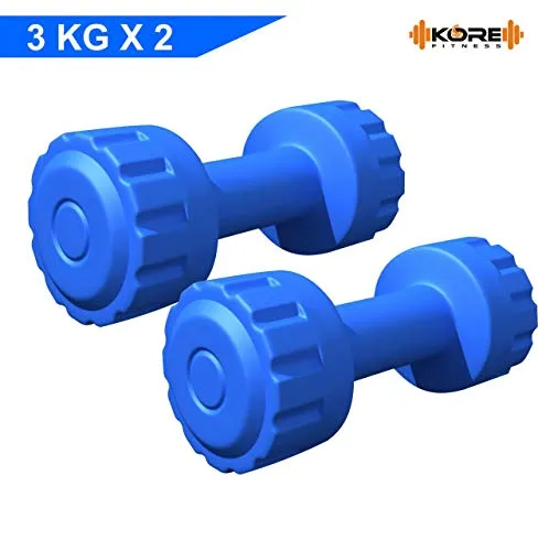 Kore PVC DM 3 KG X 2 COMBO-161 Dumbbell Set