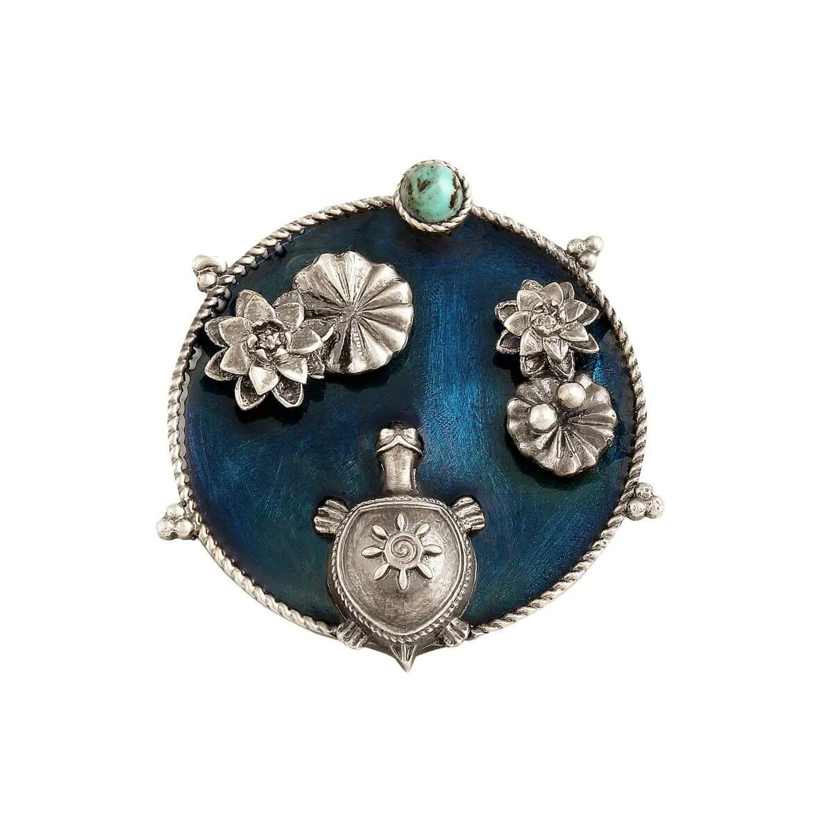 Kurma vihar Silver Finger Ring