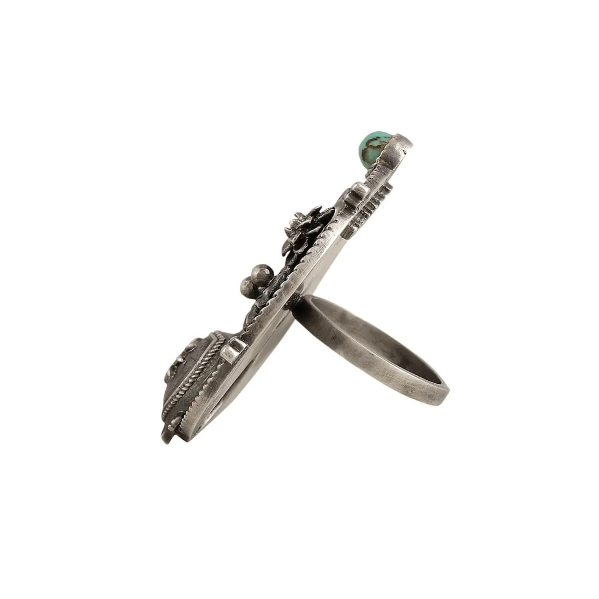 Kurma vihar Silver Finger Ring