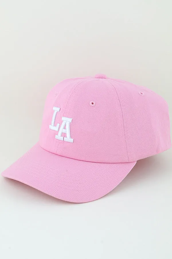 LA Classic Cap Pink - Pack of 6