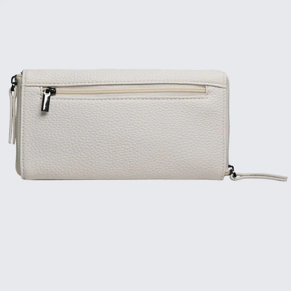 La Enviro Eden Double Sided Glasses Case Ivory